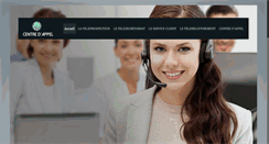 Desktop Screenshot of centredappel.org